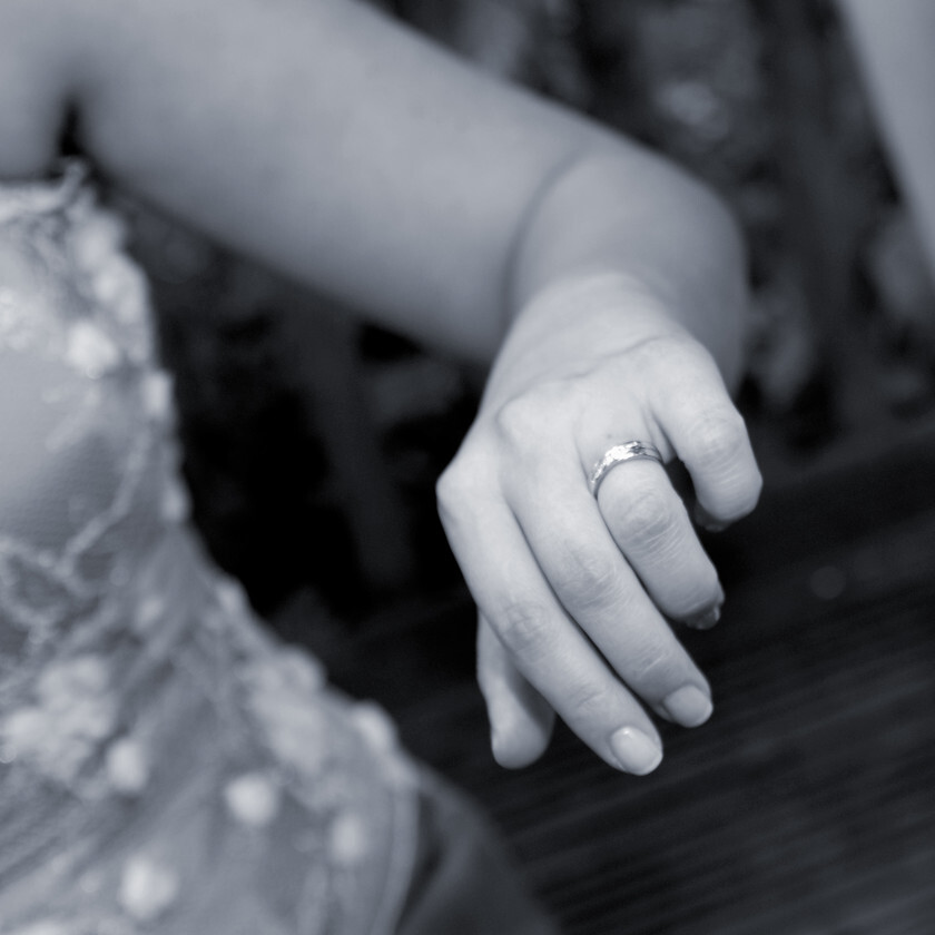 3 Aug 07 349 copy 
 Wedding Ring on Brides Finger 
 Keywords: wedding ring