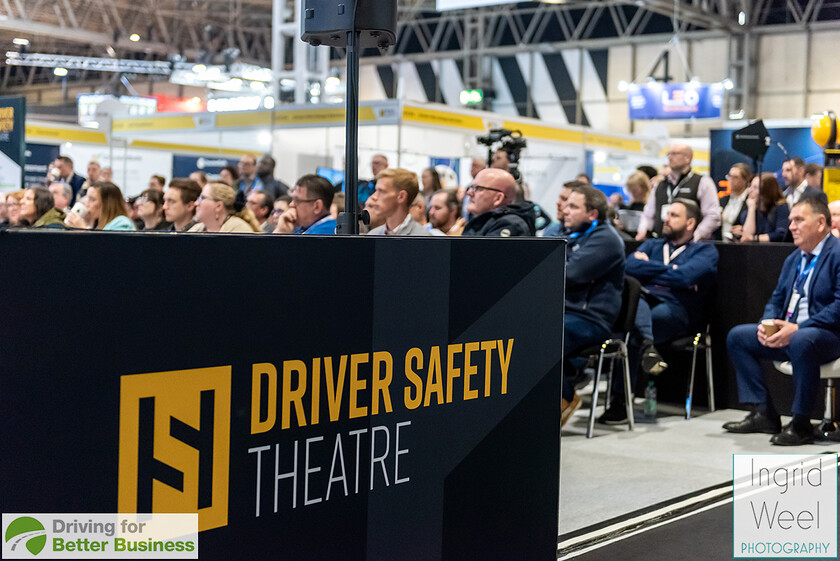 IWP6500 
 Driver Safety Theatre at The Health and Safety Exhibition 
 Keywords: Ingrid Weel Photography, Surrey Photographer, Corporate Photography, Corporate Events, Event Photography, Expo, Exhibitions, Awards Ceremonies, Conferences, DFBB, Driving for Better Business, Highways England, NEC, Health & Safety Exhibition 2024, Policy Builder Launch