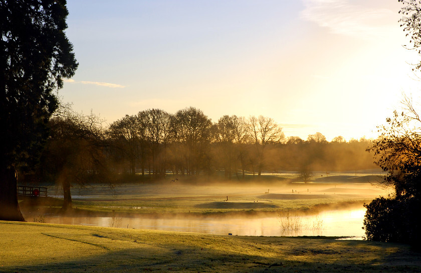 BURHILL IN THE MORNING 1 
 Keywords: BURHILL GOLF CLUB; HERSHAM; SURREY; WEDDINGS; GOLF; EVENTS