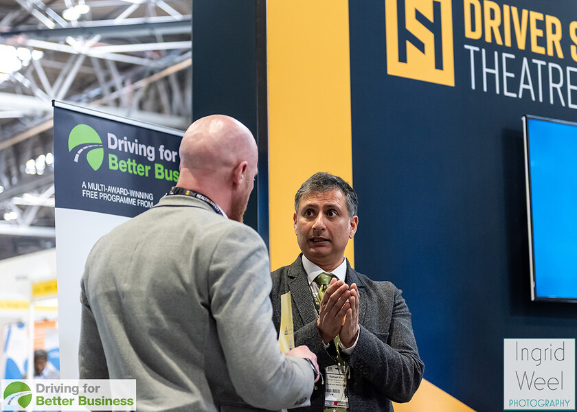 IWP6291 
 Driver Safety Theatre at The Health and Safety Exhibition 
 Keywords: Ingrid Weel Photography, Surrey Photographer, Corporate Photography, Corporate Events, Event Photography, Expo, Exhibitions, Awards Ceremonies, Conferences, DFBB, Driving for Better Business, Highways England, NEC, Health & Safety Exhibition 2024, Policy Builder Launch