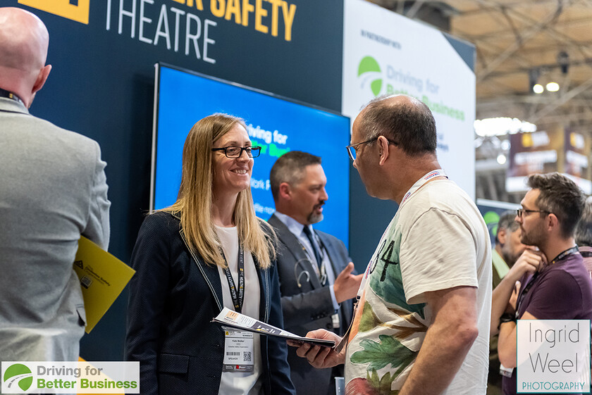 IWP6289 
 Driver Safety Theatre at The Health and Safety Exhibition 
 Keywords: Ingrid Weel Photography, Surrey Photographer, Corporate Photography, Corporate Events, Event Photography, Expo, Exhibitions, Awards Ceremonies, Conferences, DFBB, Driving for Better Business, Highways England, NEC, Health & Safety Exhibition 2024, Policy Builder Launch