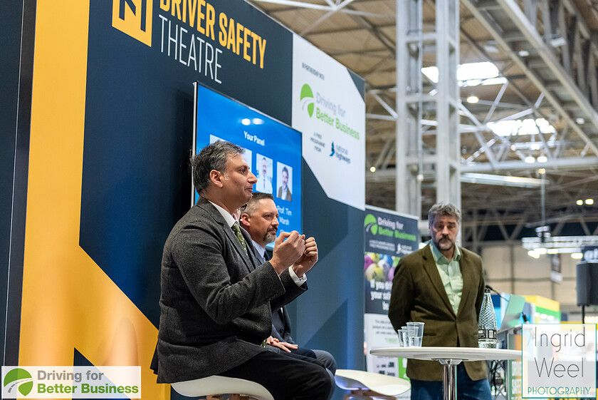 IWP6275 
 Driver Safety Theatre at The Health and Safety Exhibition 
 Keywords: Ingrid Weel Photography, Surrey Photographer, Corporate Photography, Corporate Events, Event Photography, Expo, Exhibitions, Awards Ceremonies, Conferences, DFBB, Driving for Better Business, Highways England, NEC, Health & Safety Exhibition 2024, Policy Builder Launch