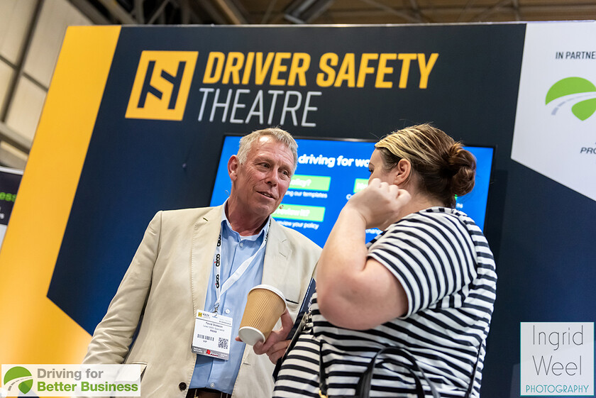 IWP6377 
 Driver Safety Theatre at The Health and Safety Exhibition 
 Keywords: Ingrid Weel Photography, Surrey Photographer, Corporate Photography, Corporate Events, Event Photography, Expo, Exhibitions, Awards Ceremonies, Conferences, DFBB, Driving for Better Business, Highways England, NEC, Health & Safety Exhibition 2024, Policy Builder Launch