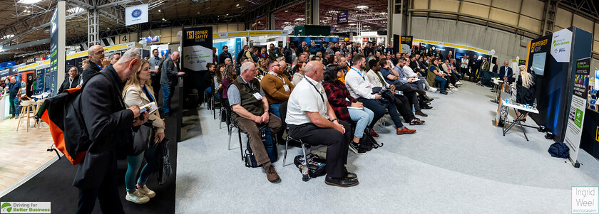 PANO-4 
 Driver Safety Theatre at The Health and Safety Exhibition 
 Keywords: Ingrid Weel Photography, Surrey Photographer, Corporate Photography, Corporate Events, Event Photography, Expo, Exhibitions, Awards Ceremonies, Conferences, DFBB, Driving for Better Business, Highways England, NEC, Health & Safety Exhibition 2024, Policy Builder Launch